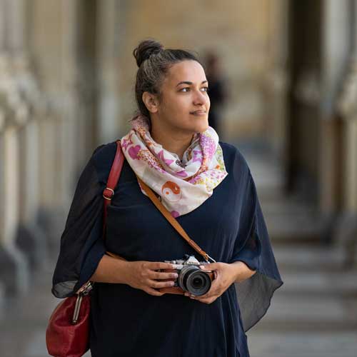 DozentIn Diyana Nicolaus, Foto: Lucien Götz 